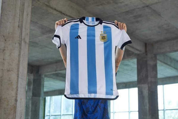 Argentina VM Trøje 2022 Paredes 5 Hjemmebanetrøje